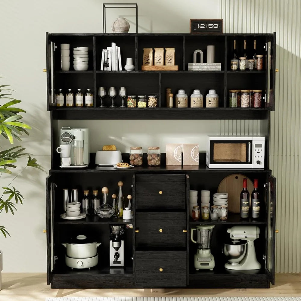 Large Kitchen Hutch Cabinet