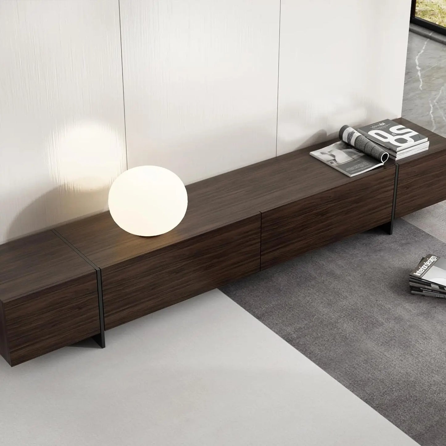 95" Modern Entertainment Center