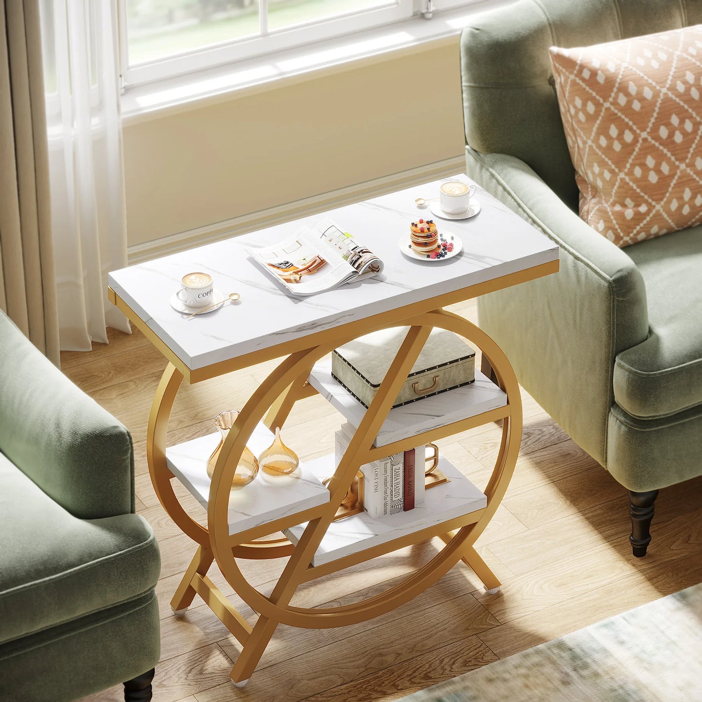 4-Tier End Table