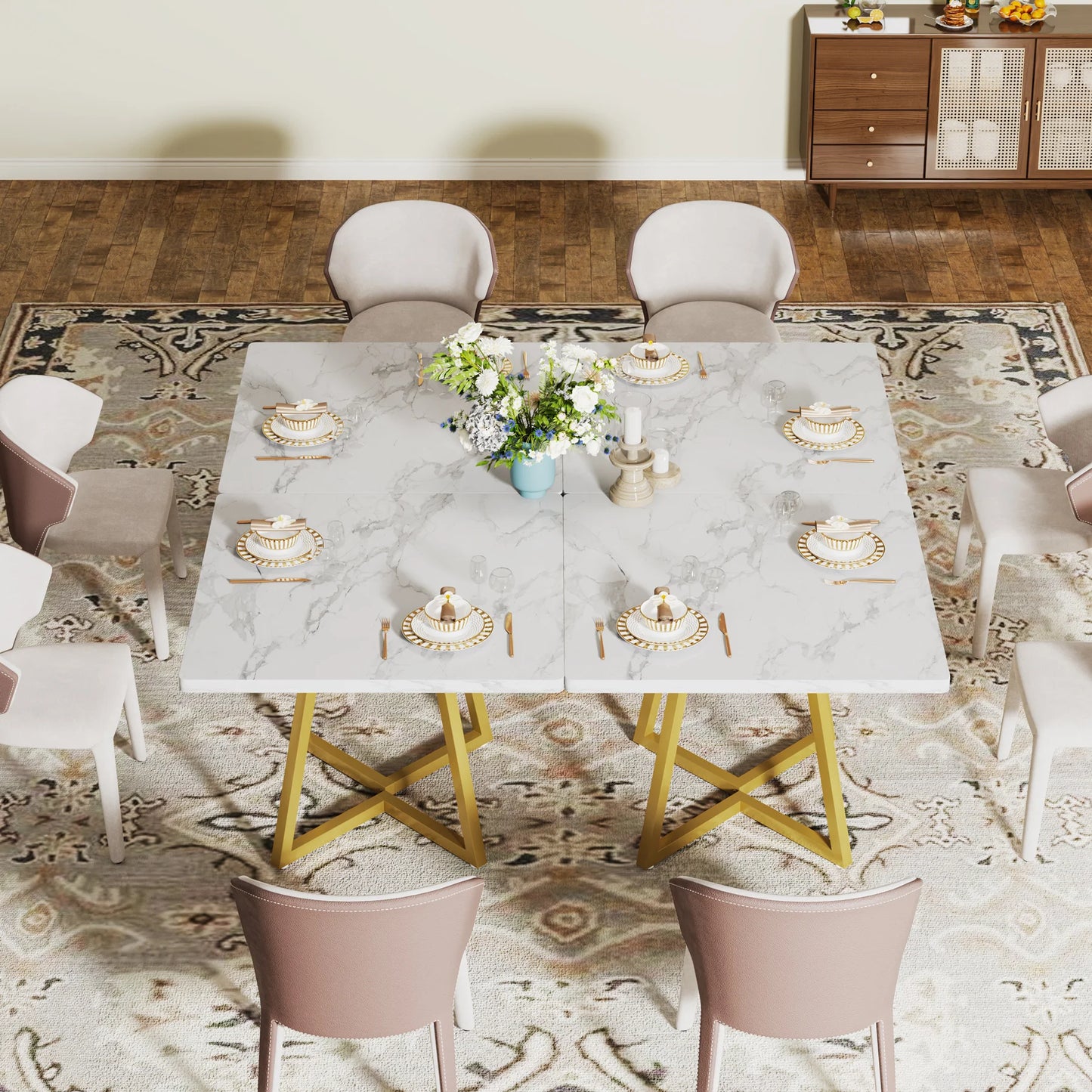 31.5" Square Dining Table