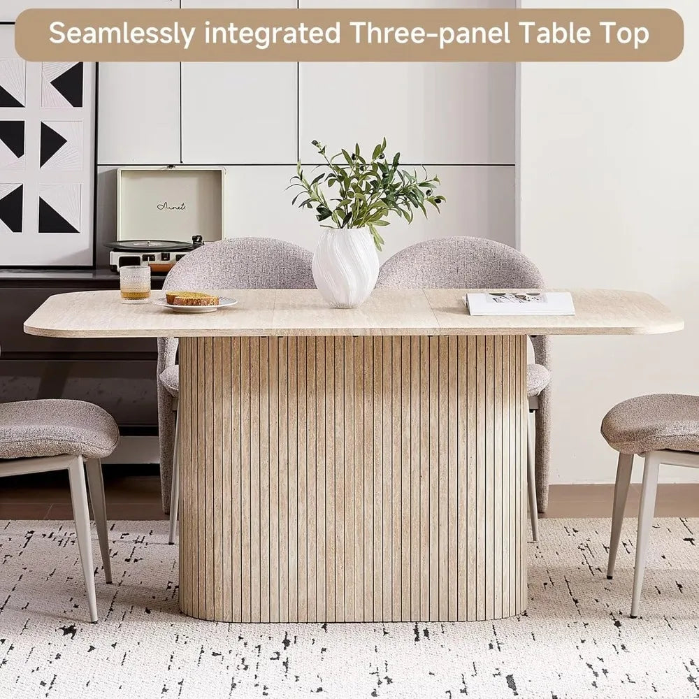 63" Modern Dining Table