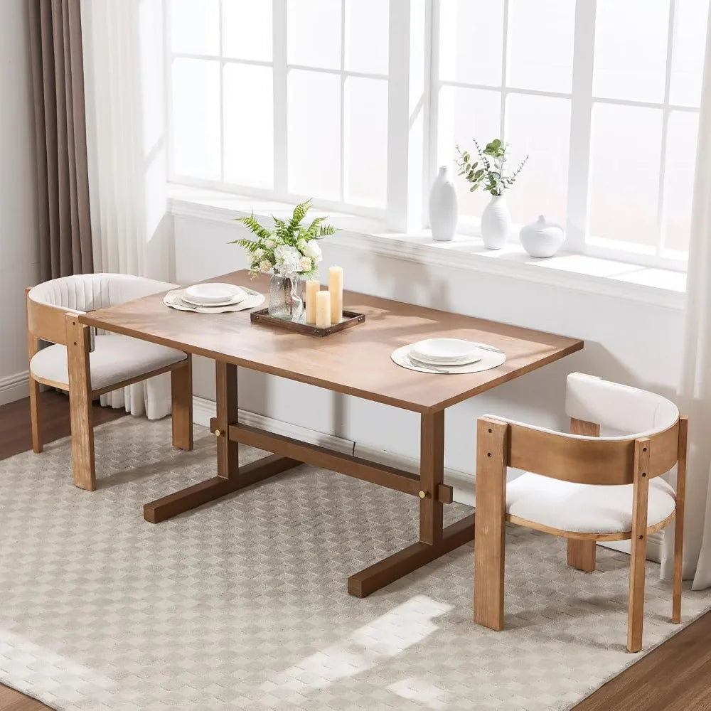 63" Farmhouse Dining Table