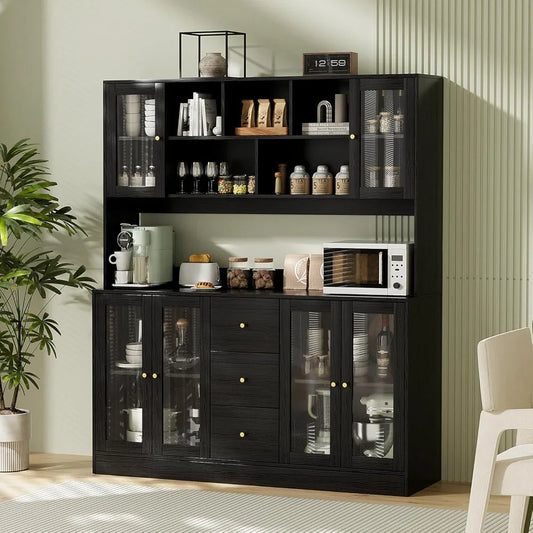 Large Kitchen Hutch Cabinet