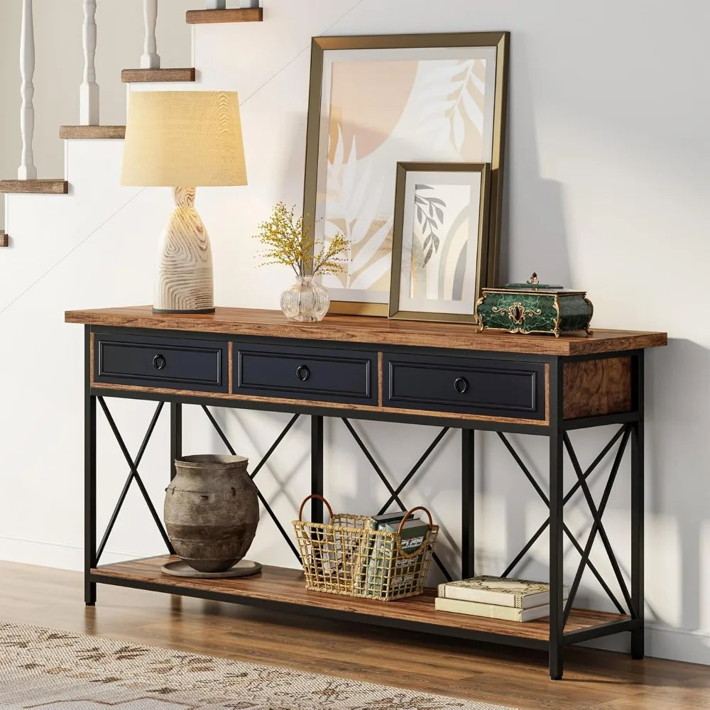 71" Farmhouse Console Table