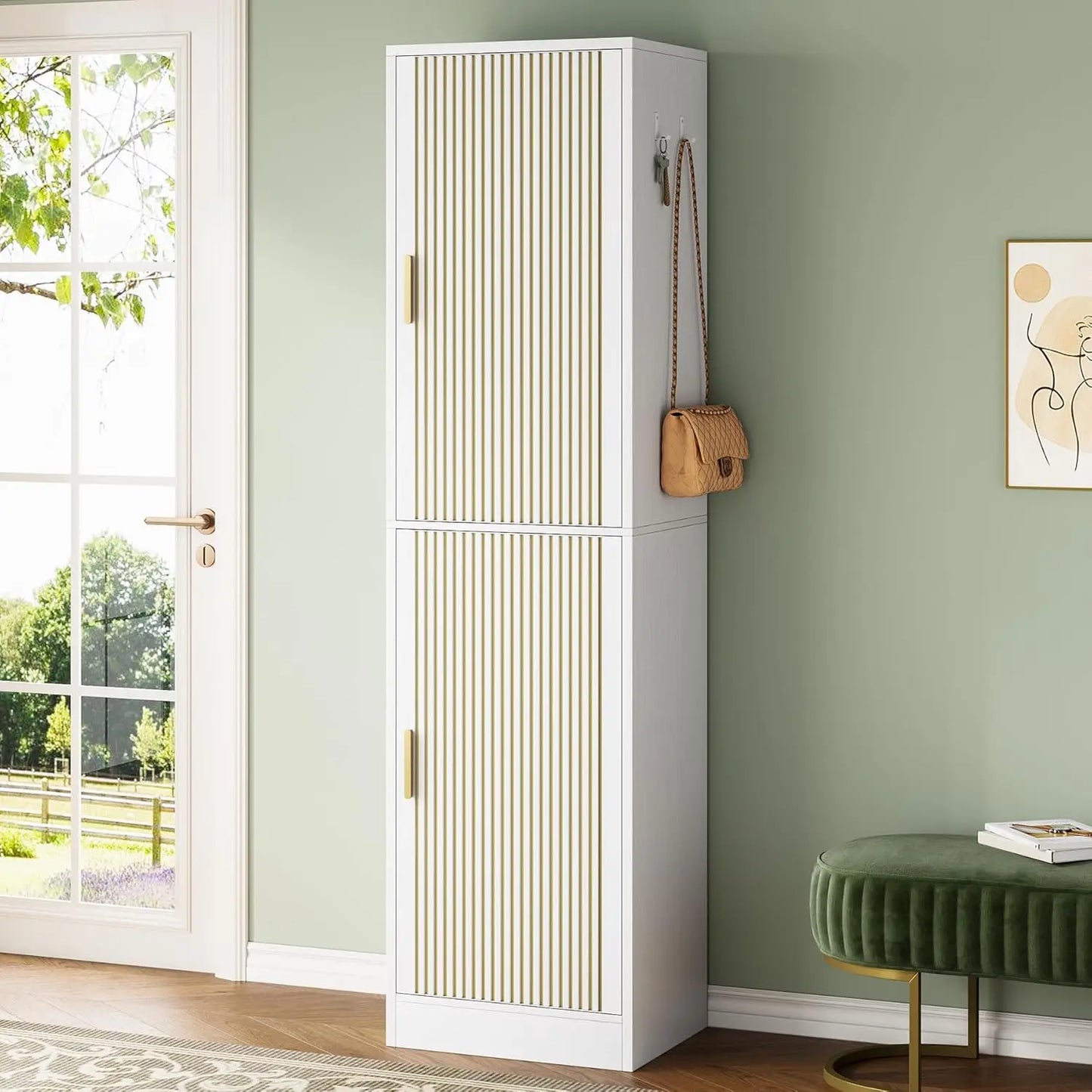 10-Tier Shoe Cabinet
