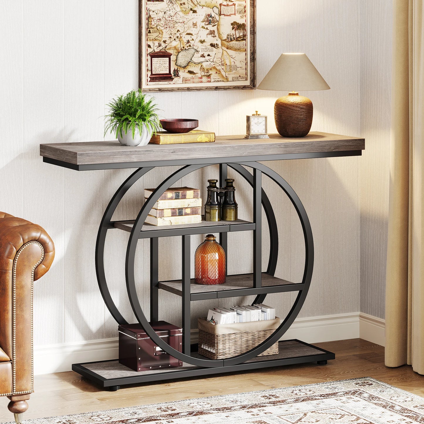 41.3" 4-Tier Console Table