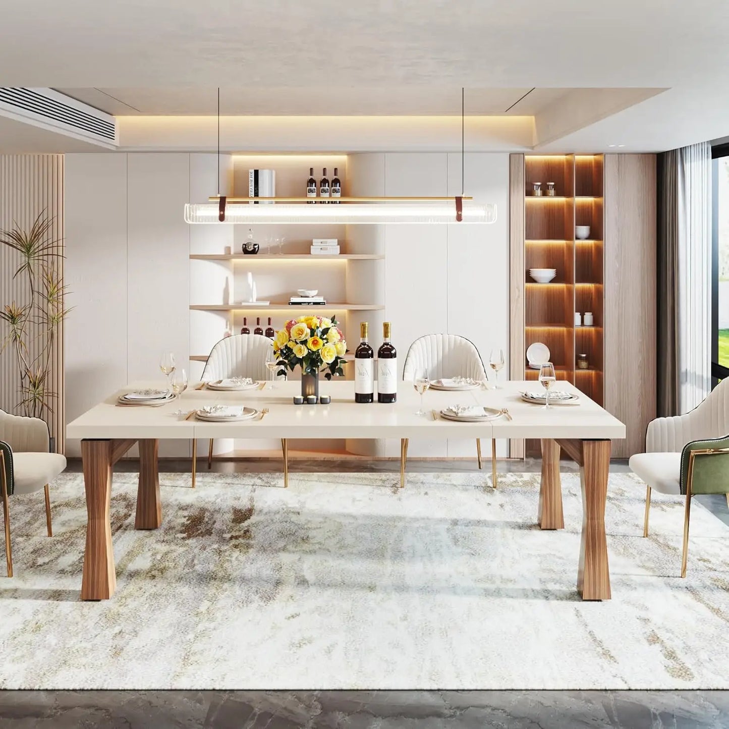 71" Modern Dining Table