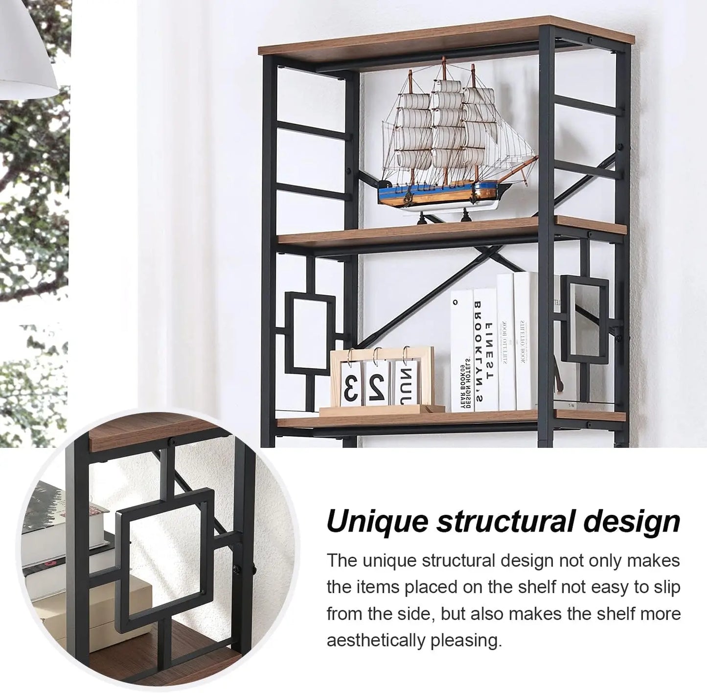 84" Shelving Bookcase