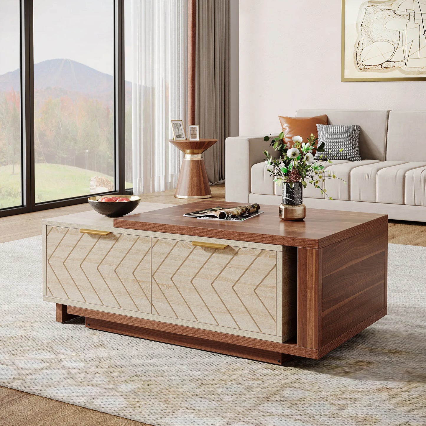 Modern Adjustable Coffee Table