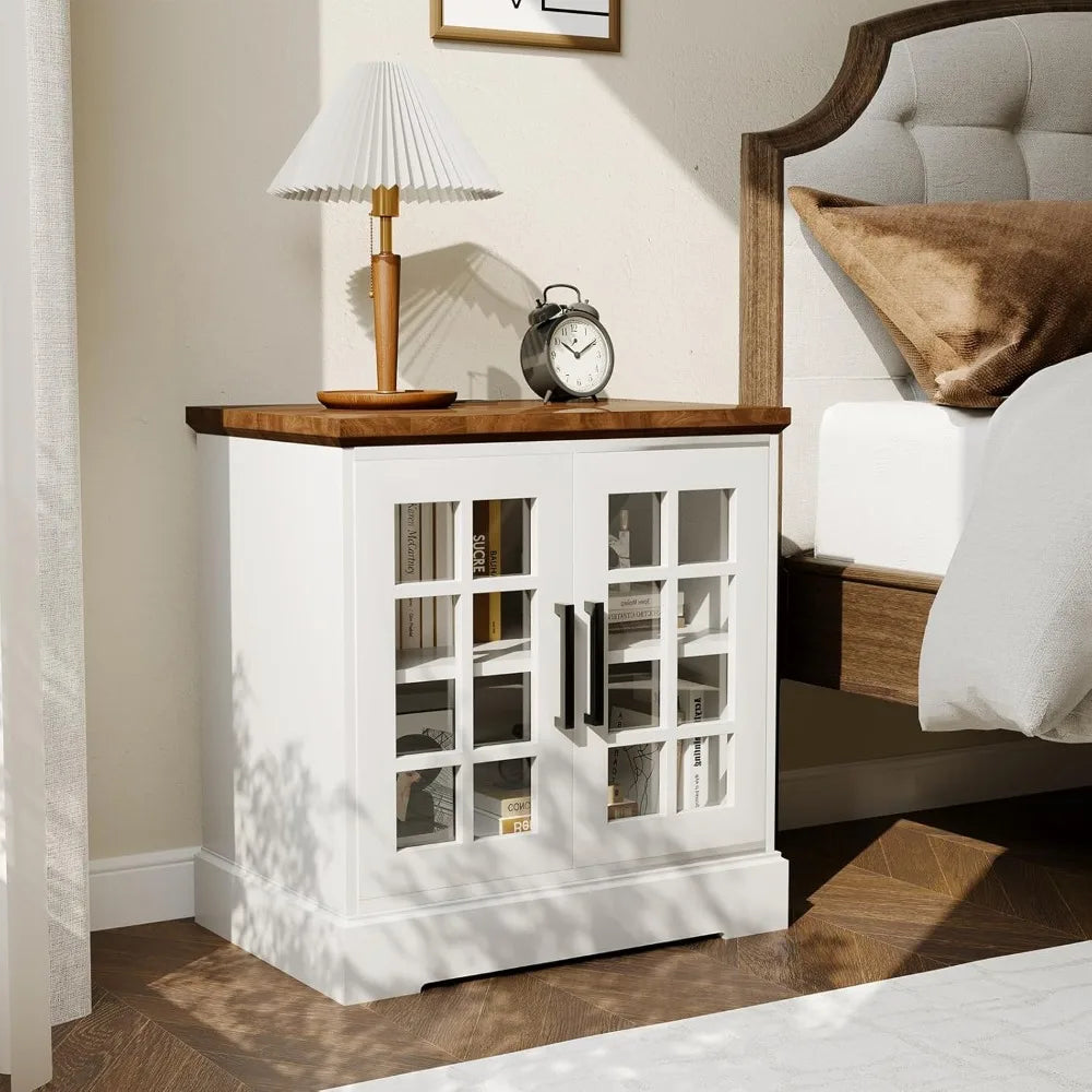 Classic White Nightstand/End Tables
