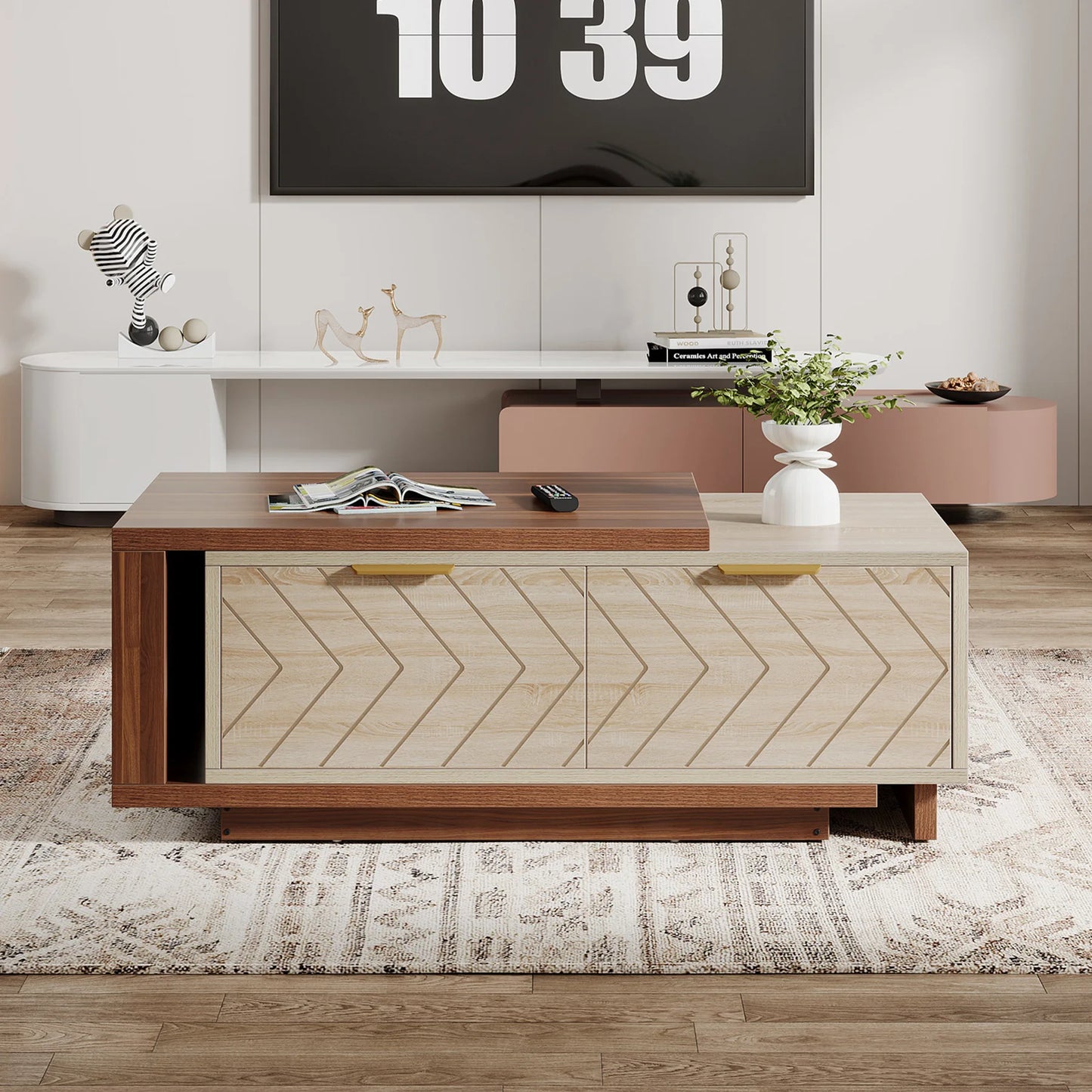 Modern Adjustable Coffee Table
