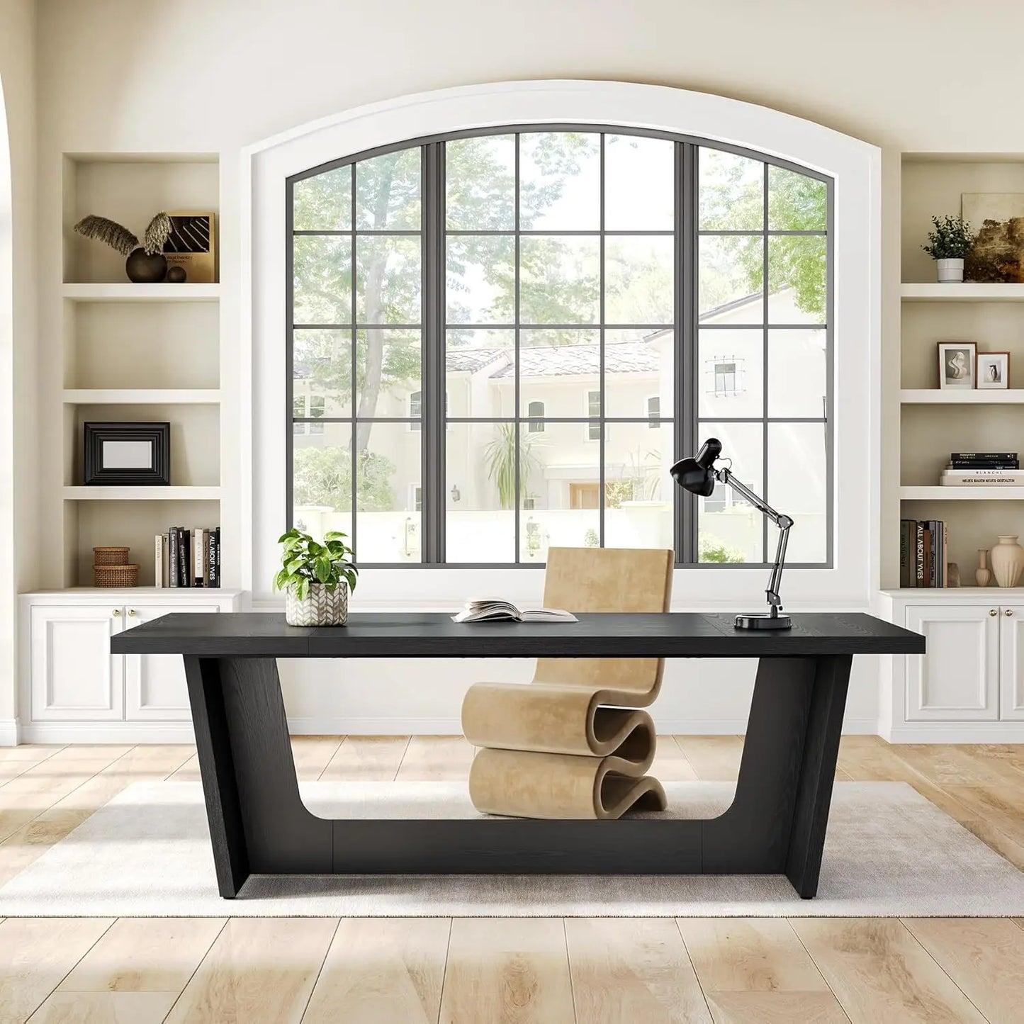 71" Modern Executive Desk