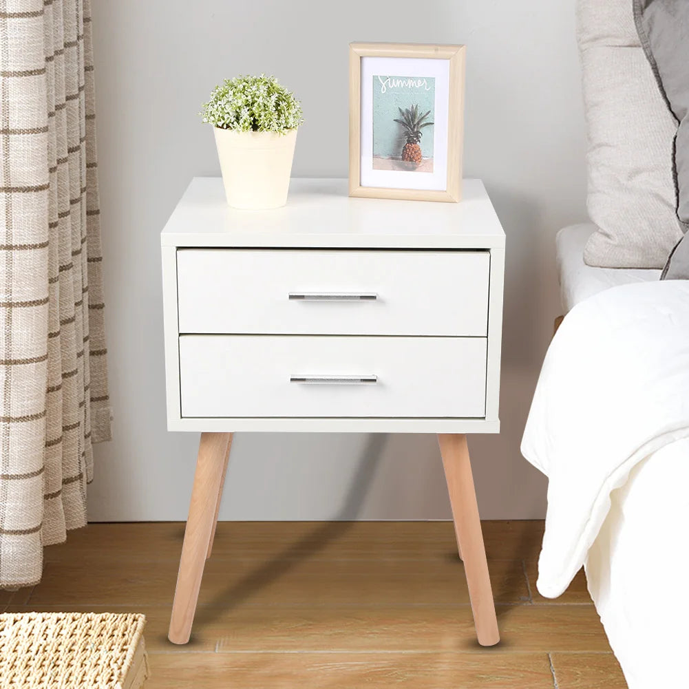 Classic 2-Drawer Nightstand