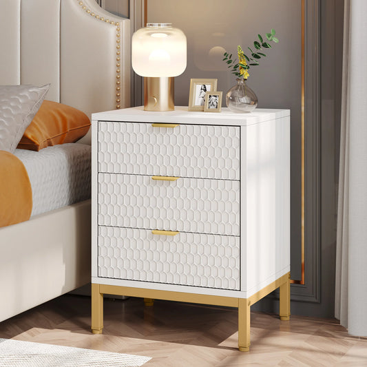 Honeycomb Modern Nightstand