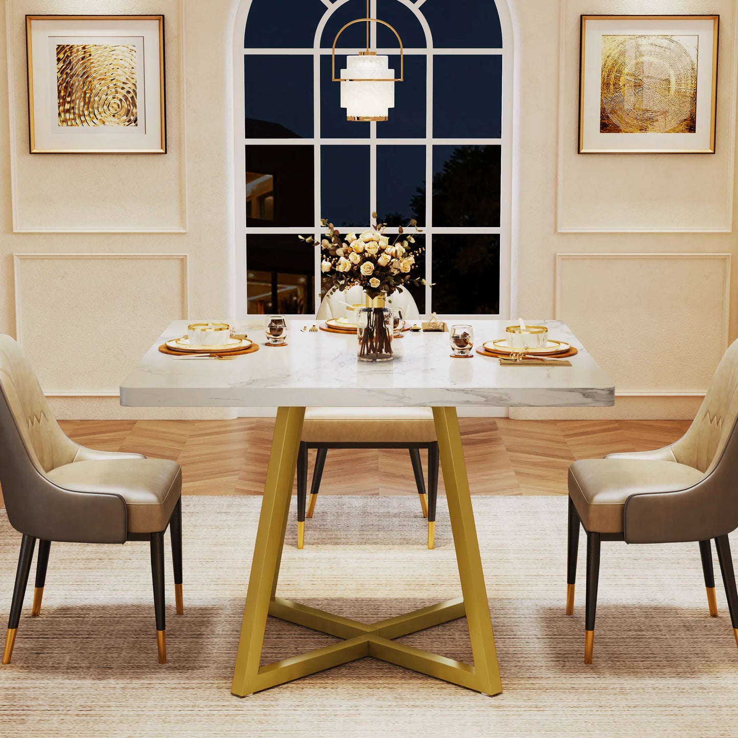 31.5" Square Dining Table