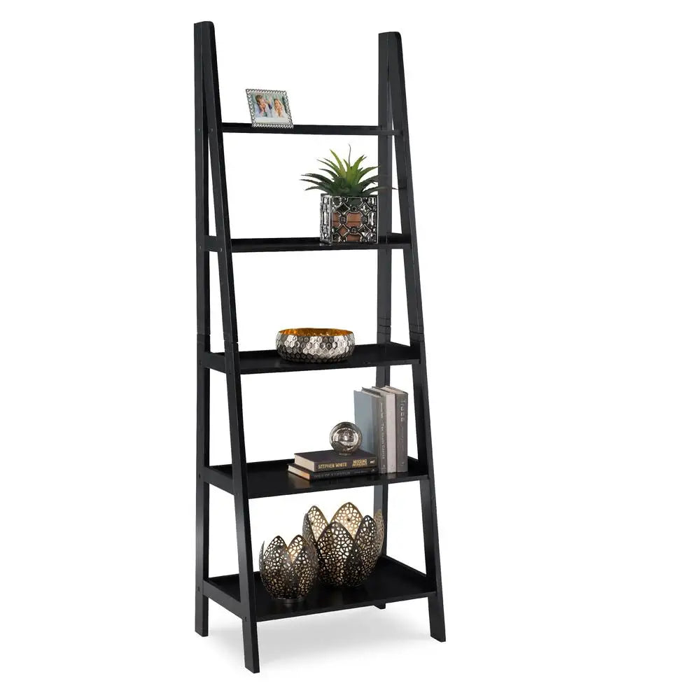 5-Shelf Ladder Bookcase