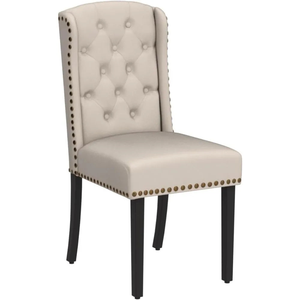Tufted Dining Chairs Set of 6