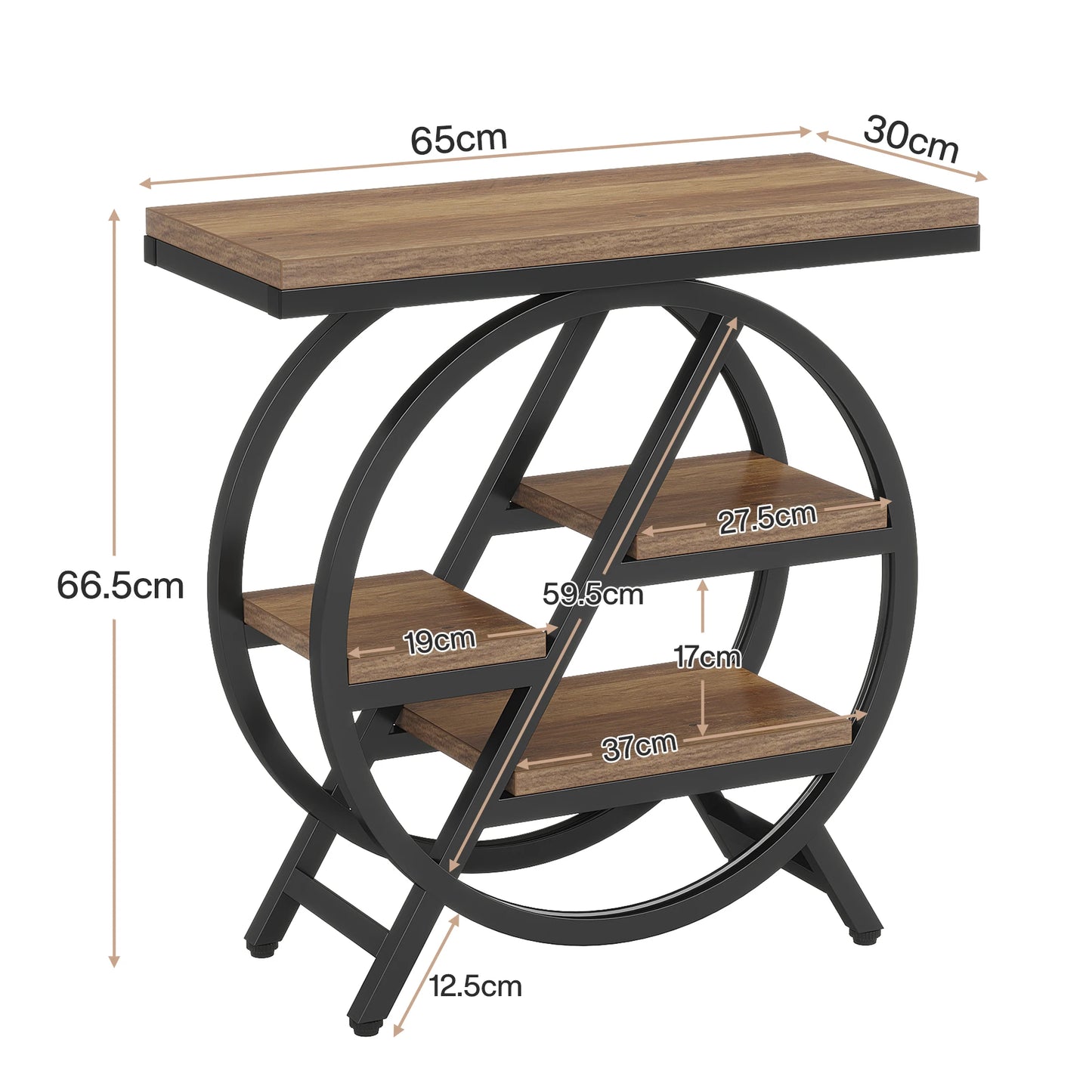 4-Tier End Table