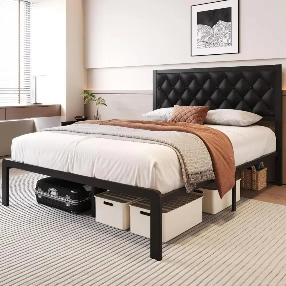 Tufted Upholstered Bed