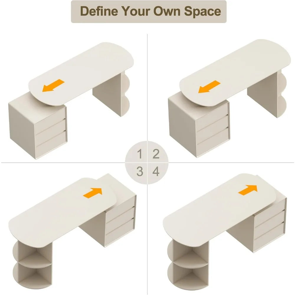 Home Office Desk and Chair Set
