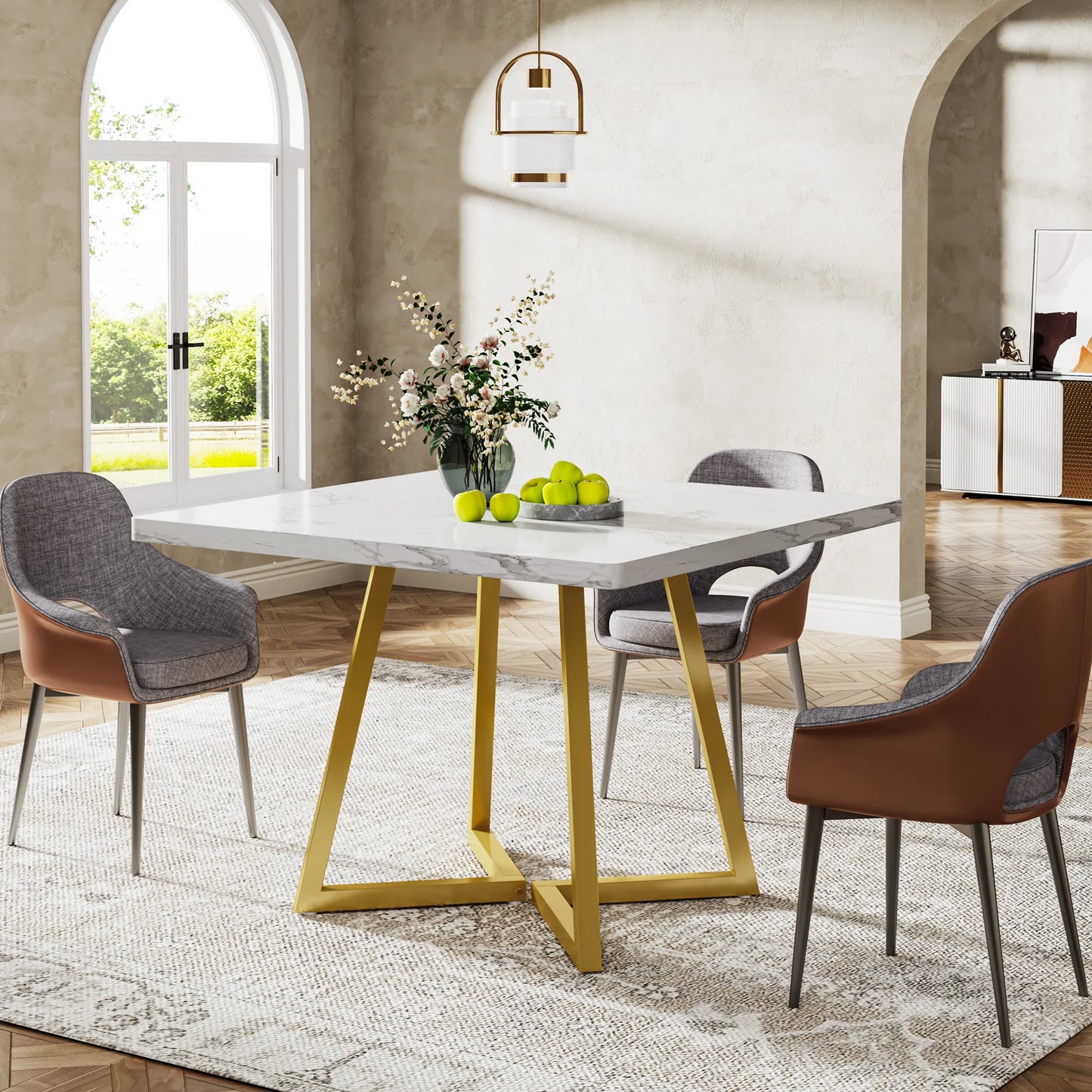 31.5" Square Dining Table