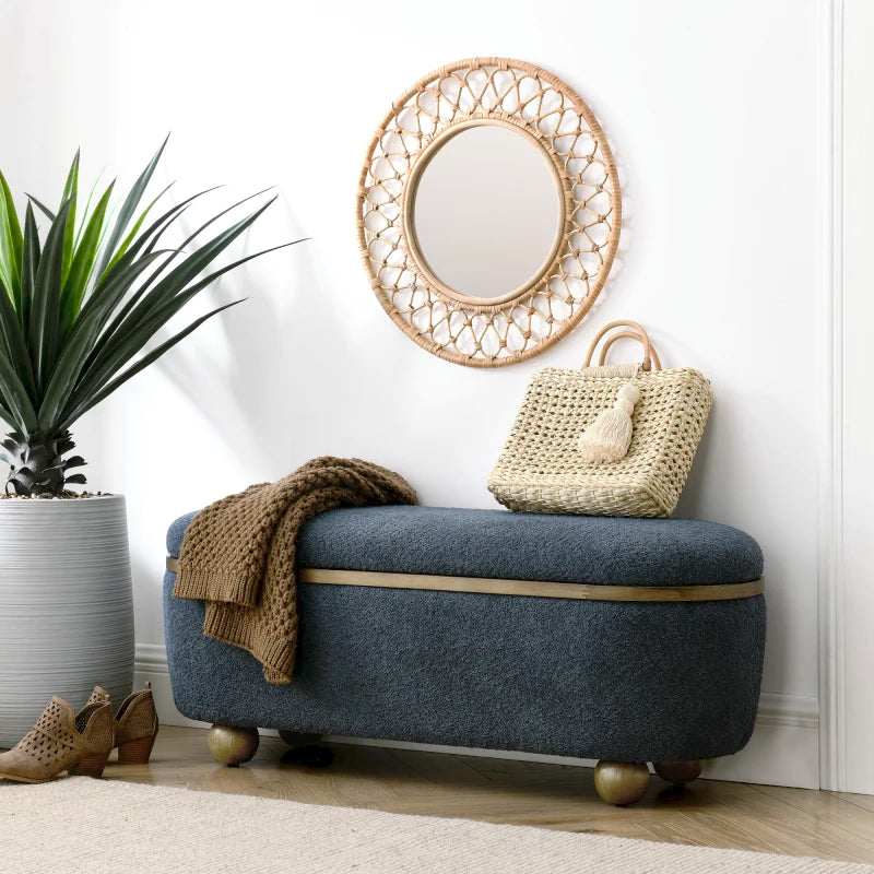 Upholstered Ottoman/Storage Bench