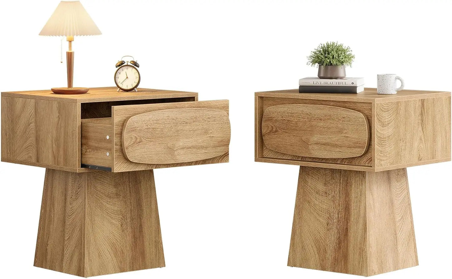 21" Mid Century Modern Nightstand