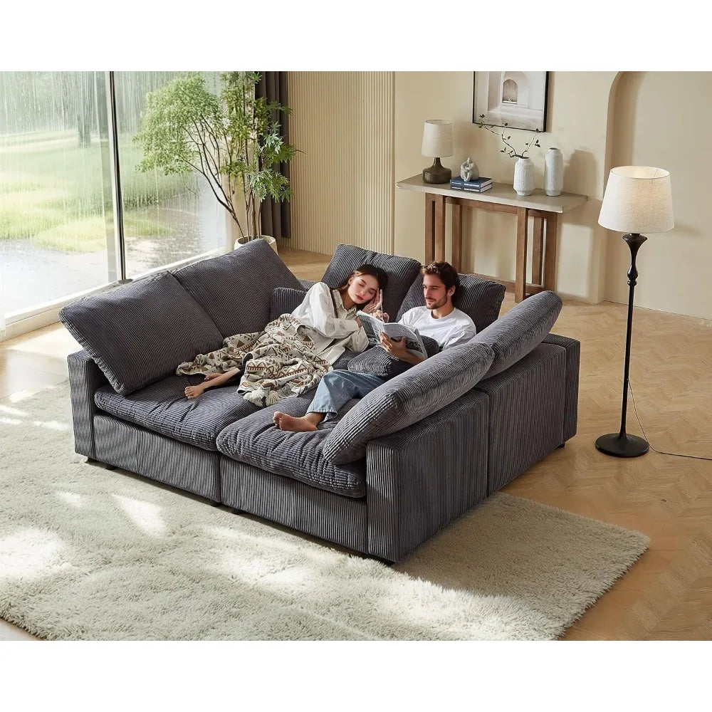 143“ Oversized Sectional