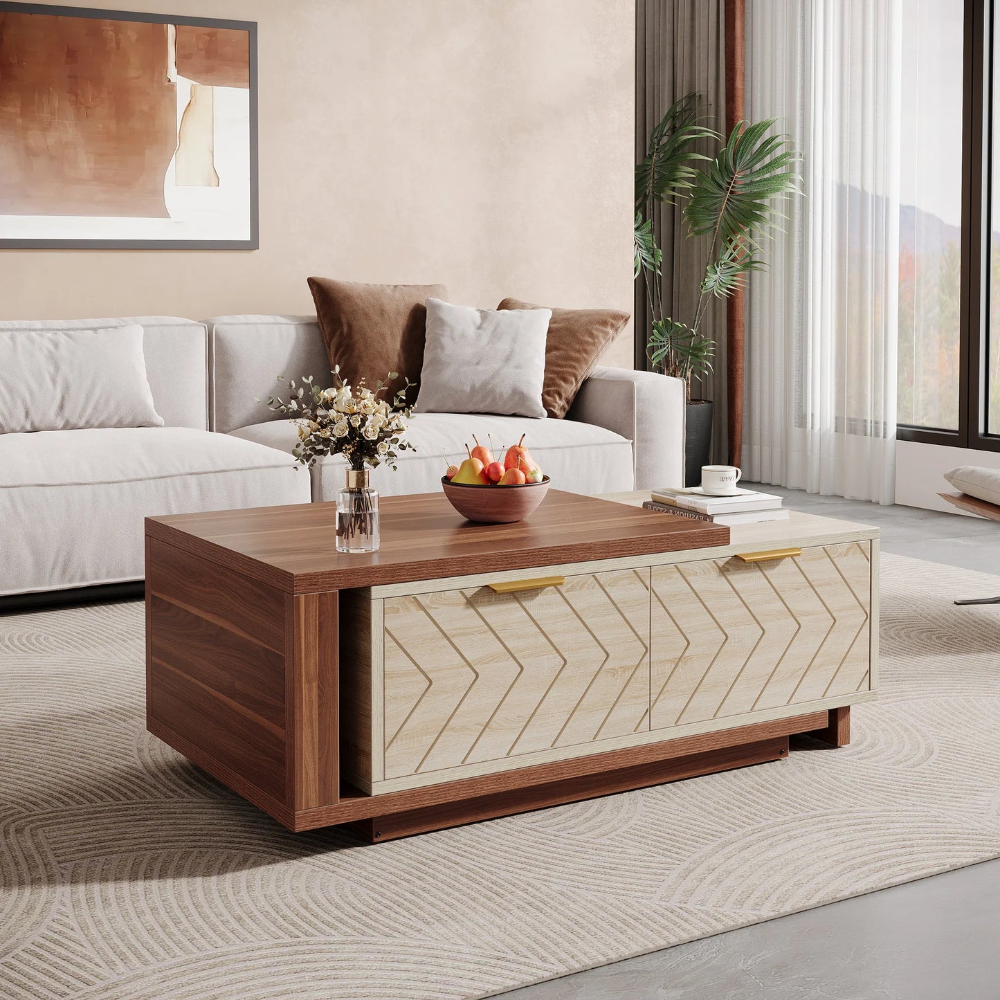 Modern Adjustable Coffee Table