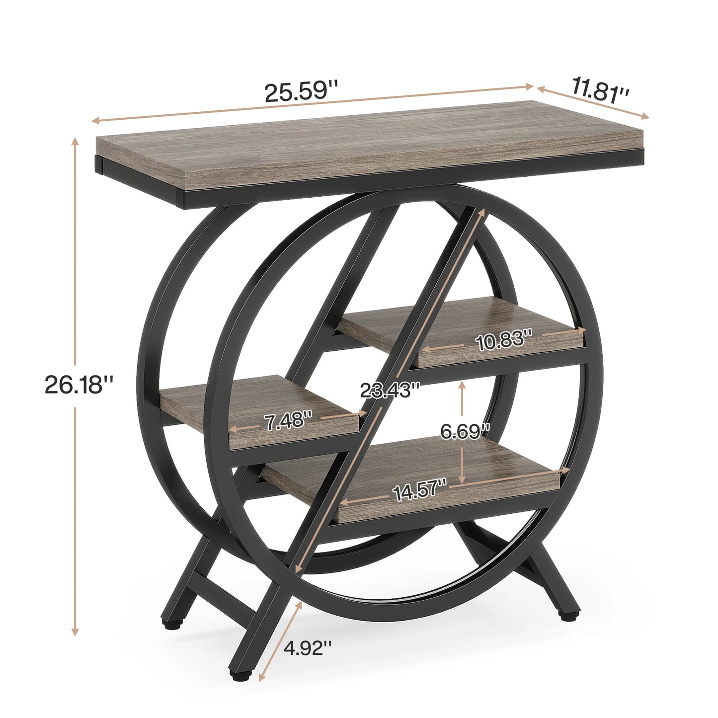4-Tier End Table