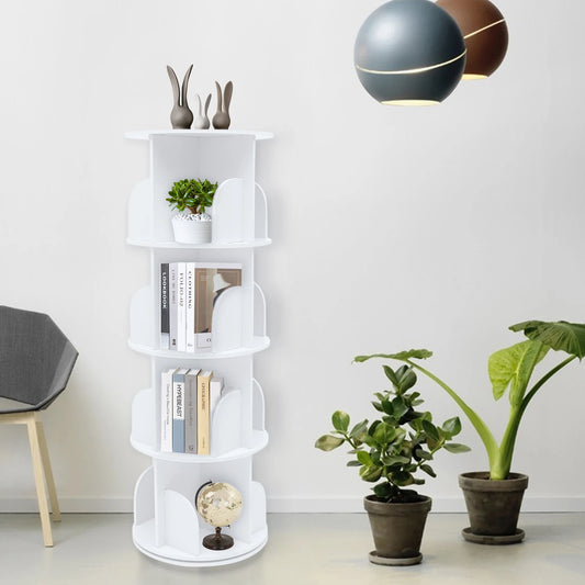 360 Degree Rotating Bookshelf