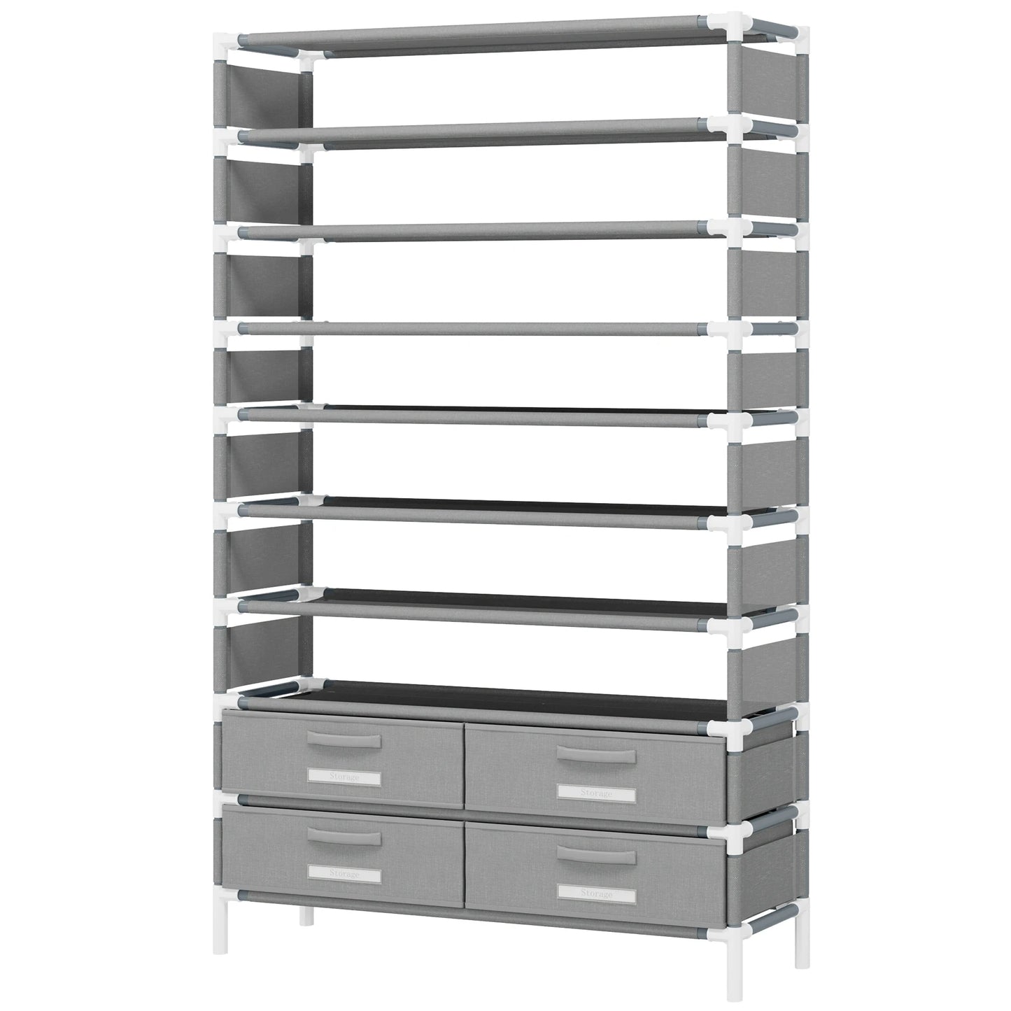 7-Tier Shoe Rack With 4 Drawers