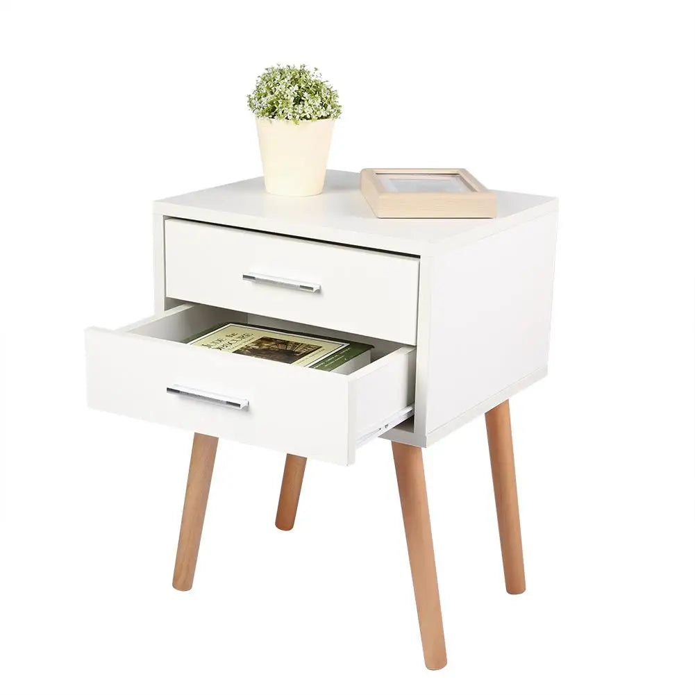 Classic 2-Drawer Nightstand