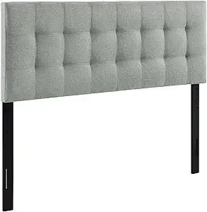 Lily Tufted Linen King Headboard