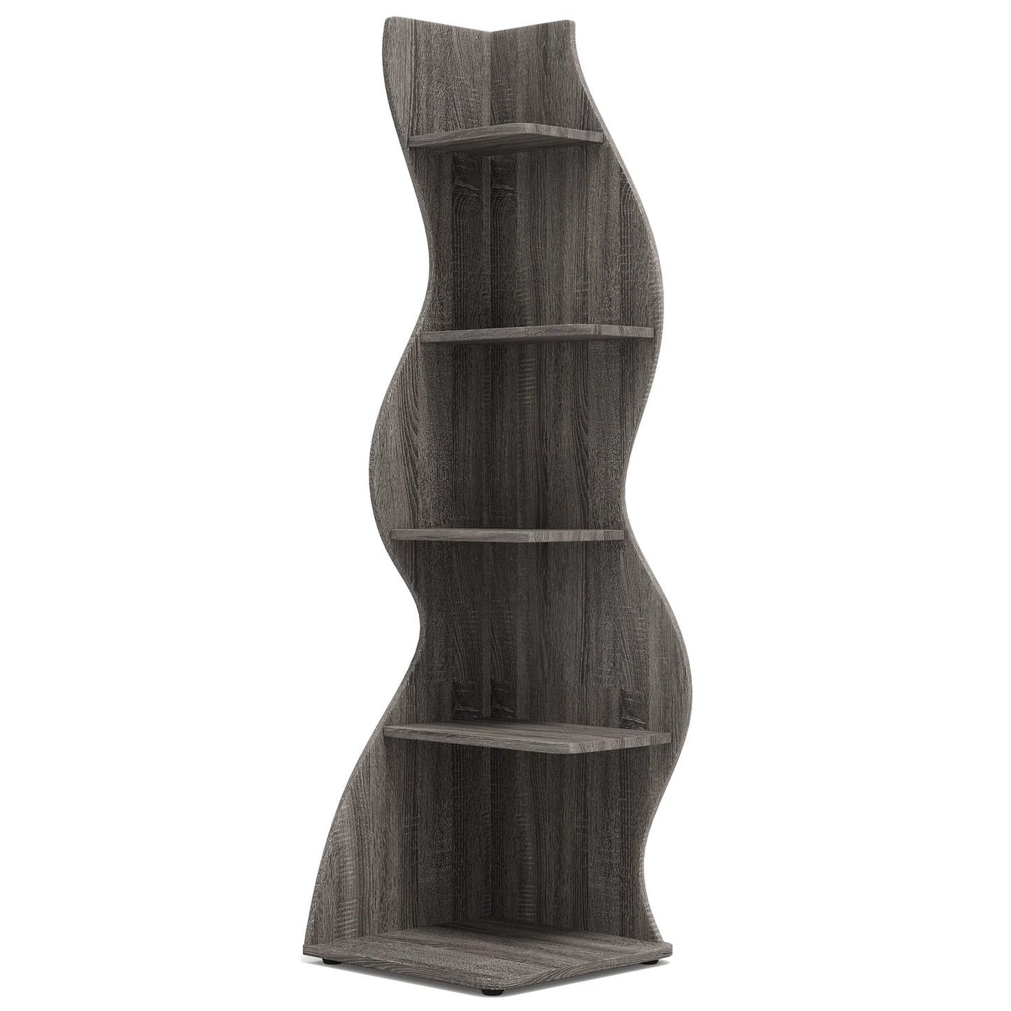 Modern Wavy Corner Shelf