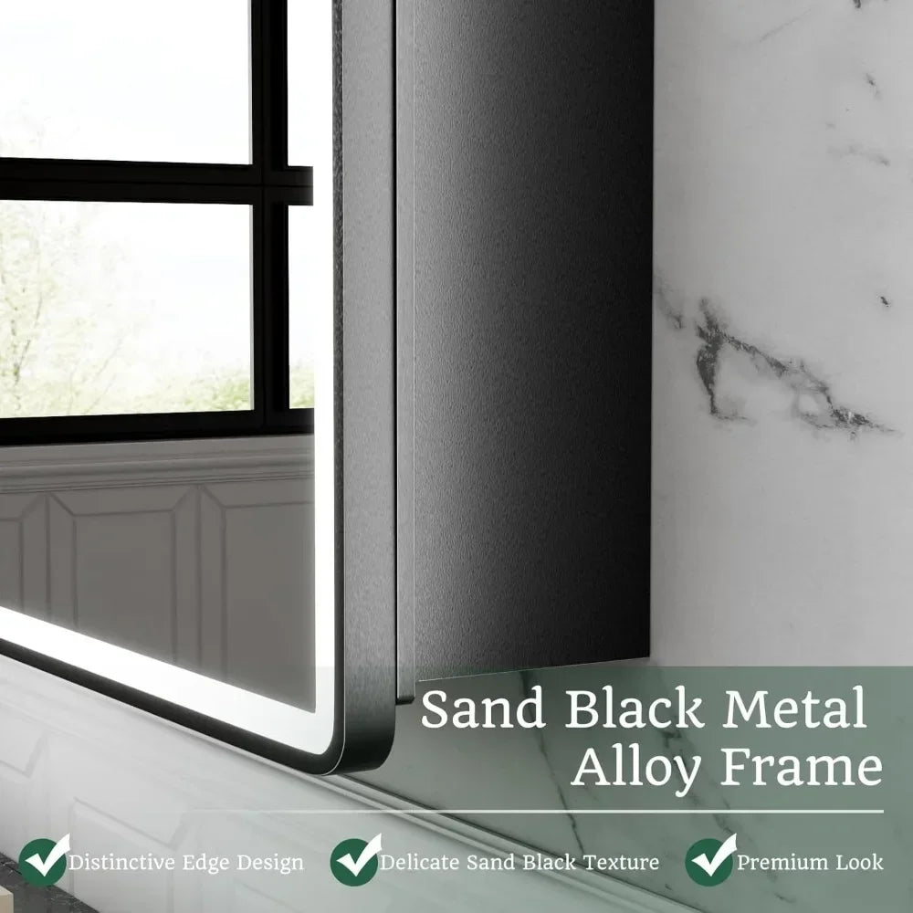 30x32 Lighted Medicine Cabinet with Mirror