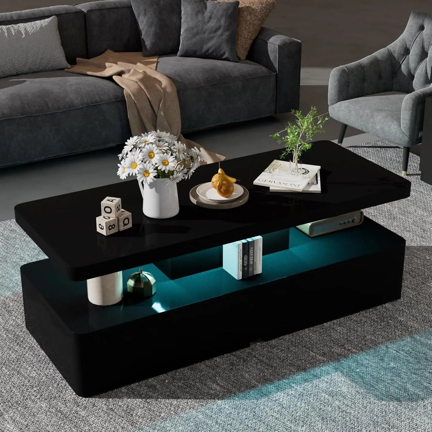 Modern LED Coffee Table