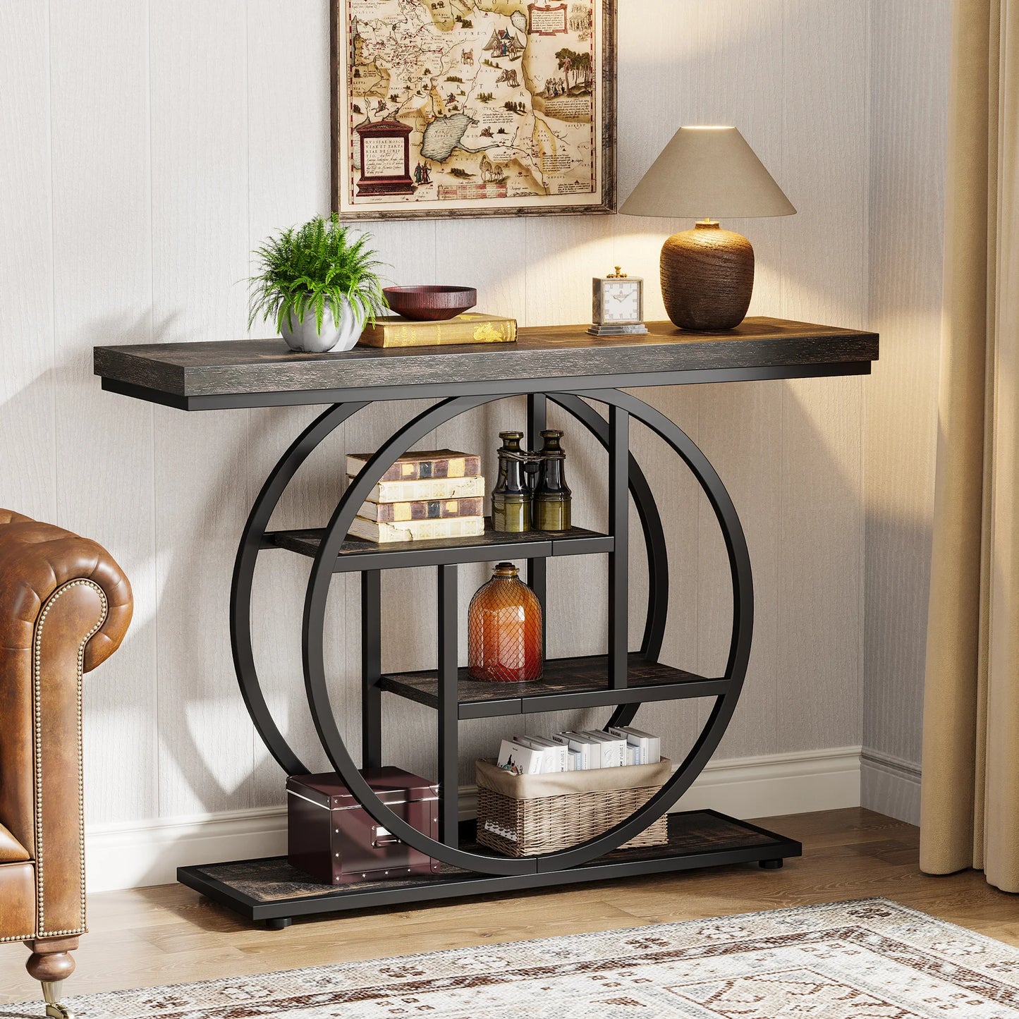 41.3" 4-Tier Console Table