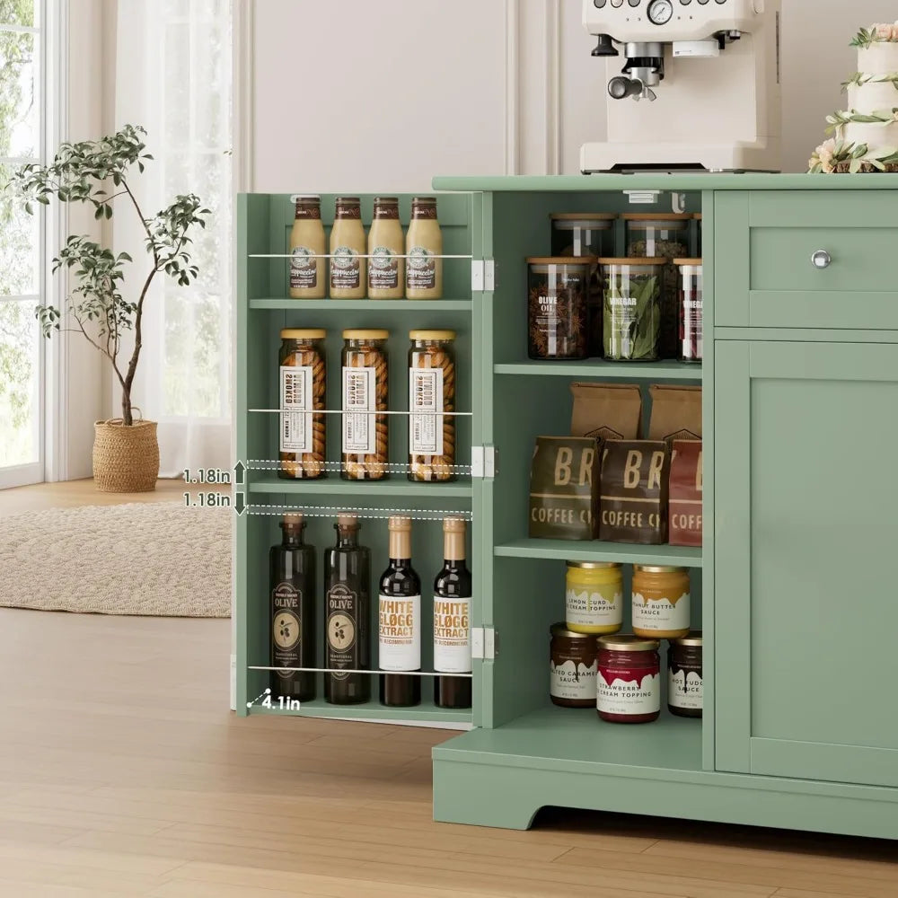 54" Modern Buffet Cabinet