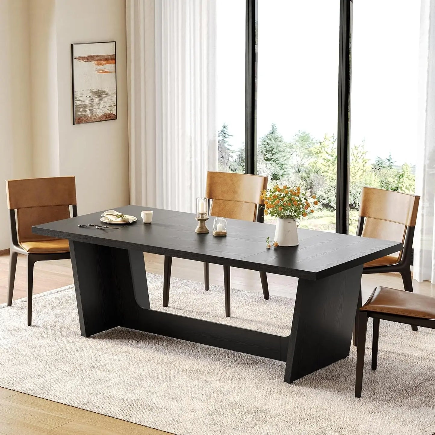 71" Modern Executive Desk