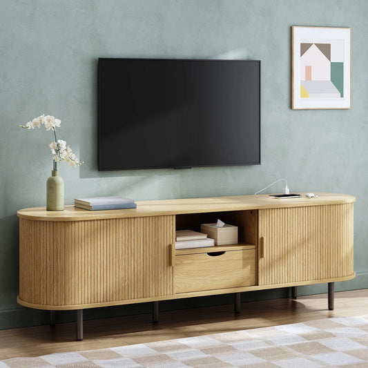 69" Mid Century Modern TV Stand