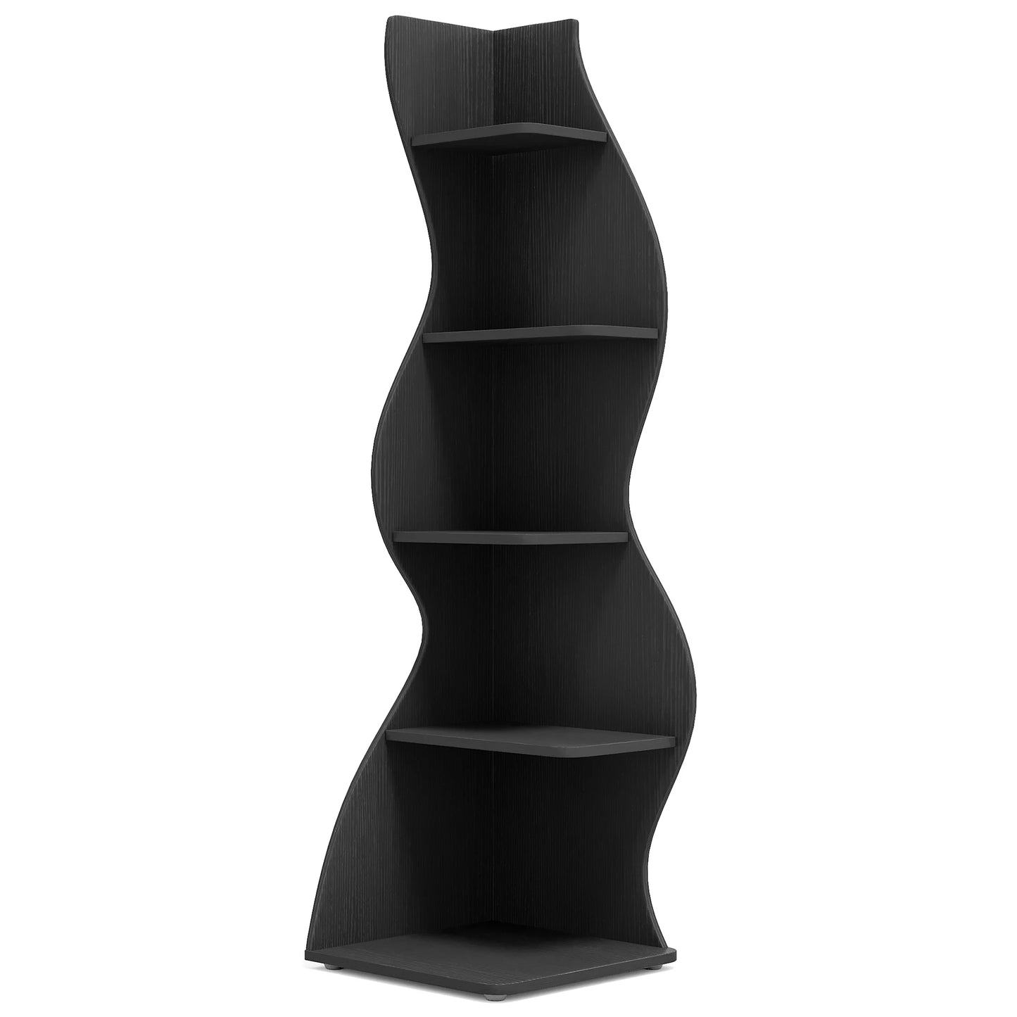 Modern Wavy Corner Shelf
