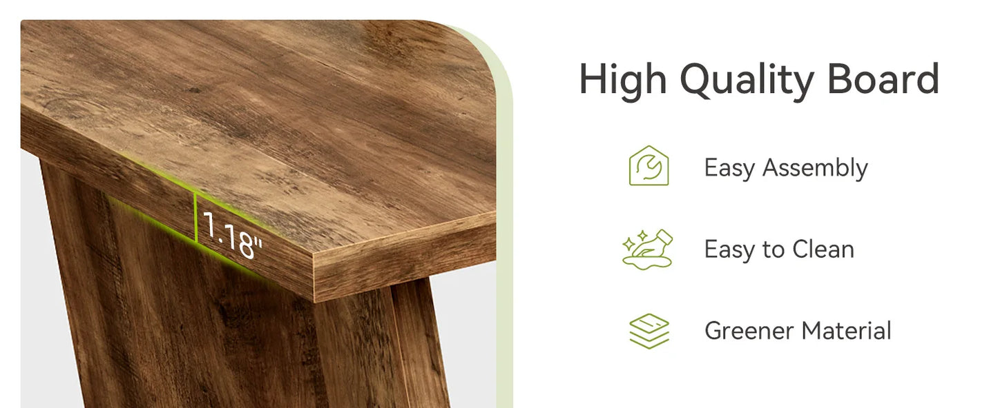 71" Modern Executive Desk