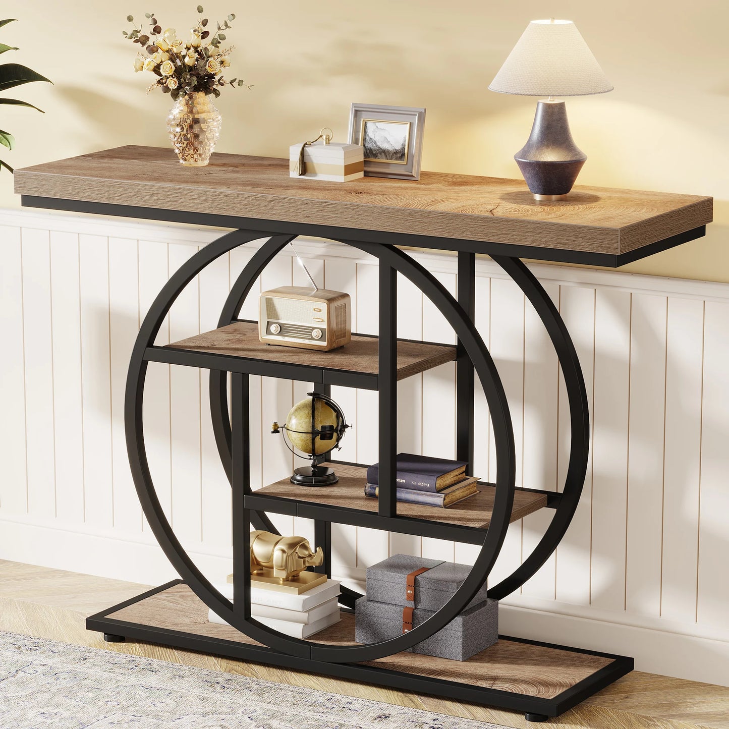 41.3" 4-Tier Console Table