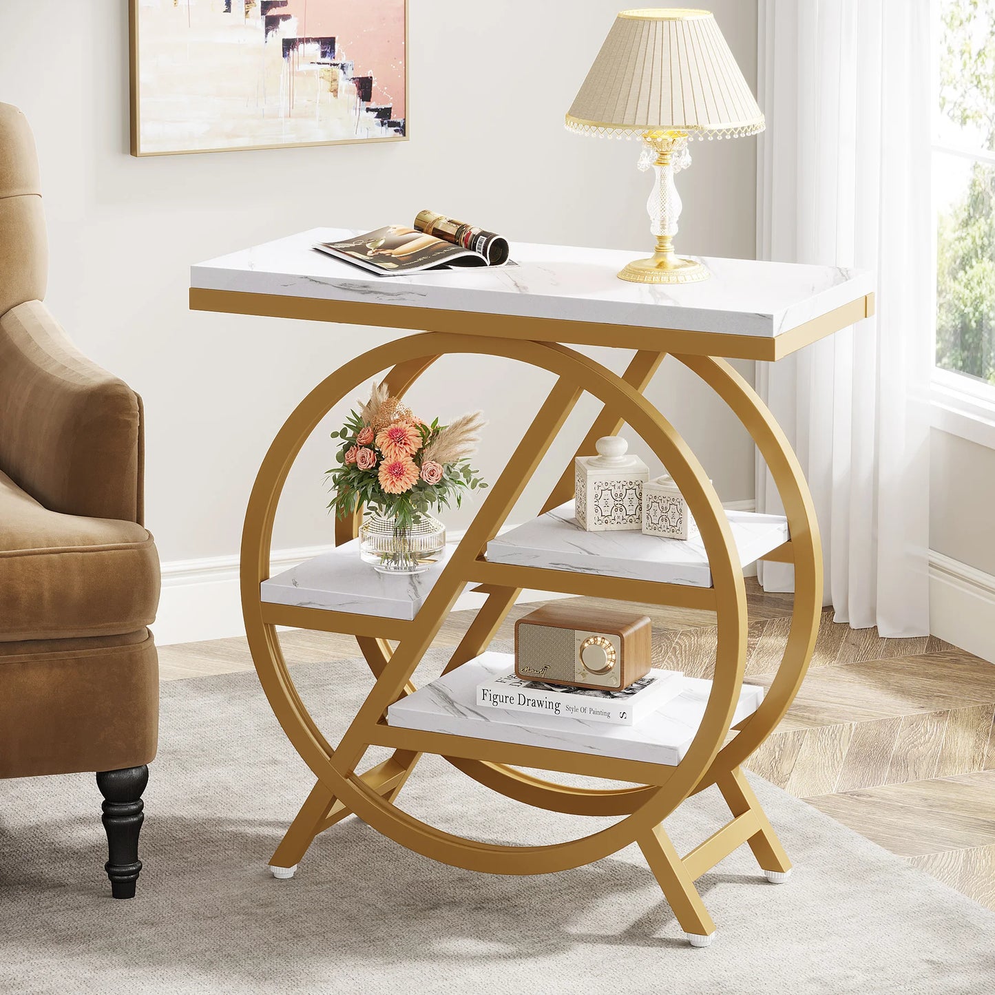 4-Tier End Table