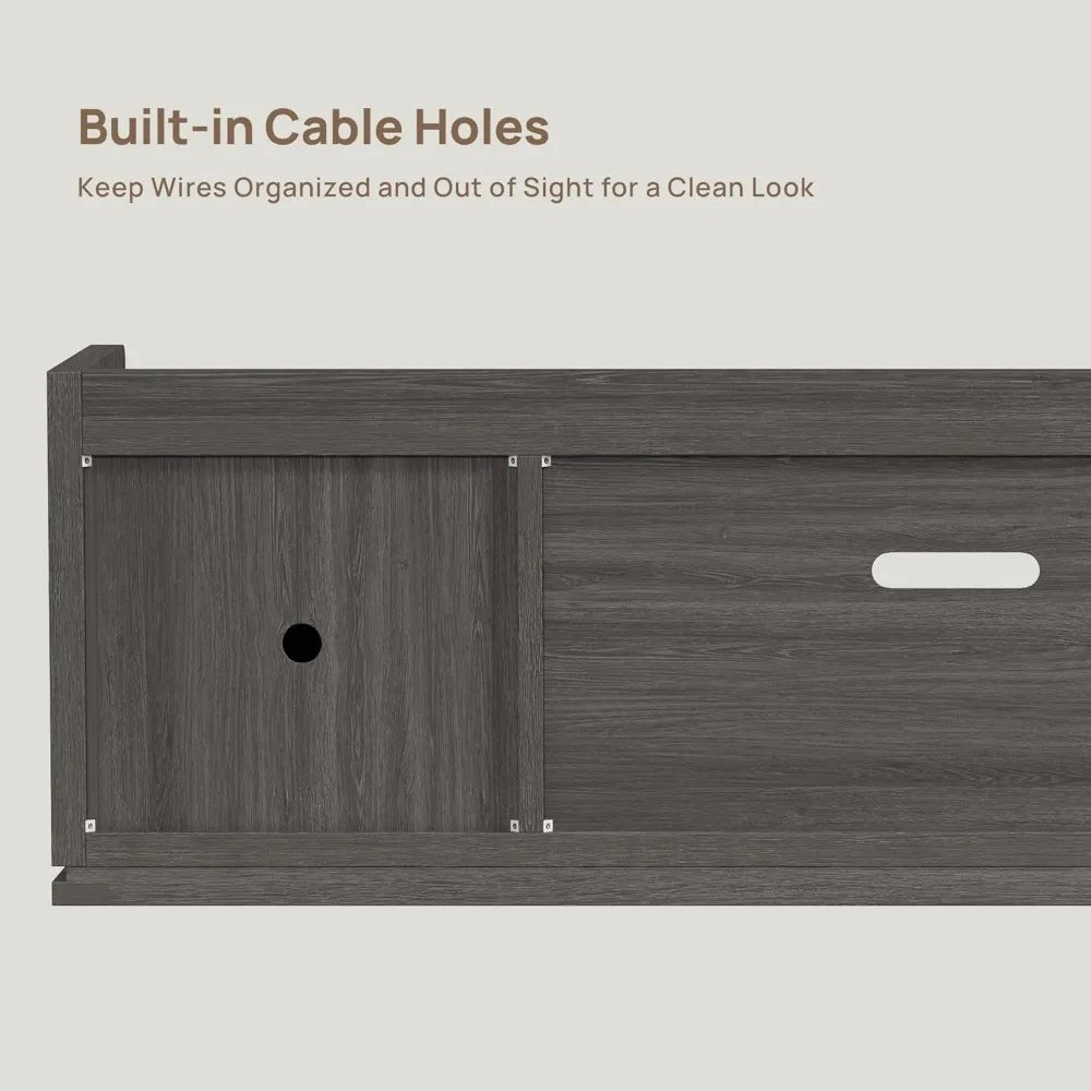 67" Traditional Entertainment Center