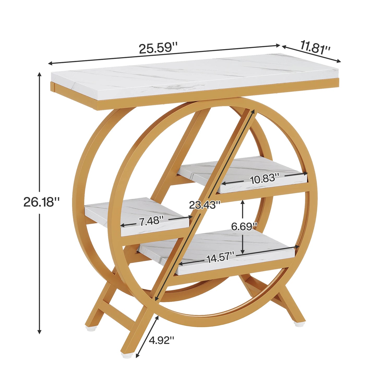 4-Tier End Table