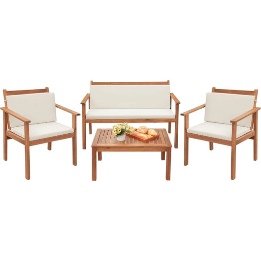 4 Piece Bistro Patio Set