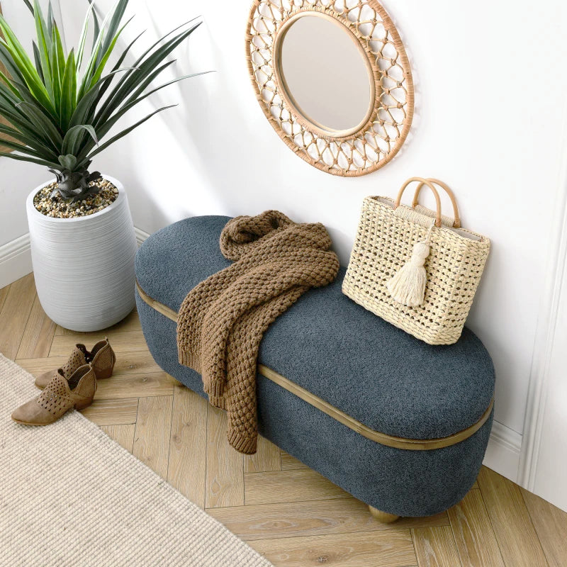 Upholstered Ottoman/Storage Bench