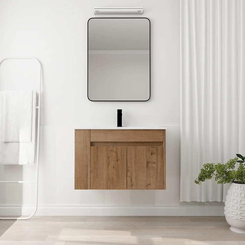 30" Modern Floating Vanity with Sink